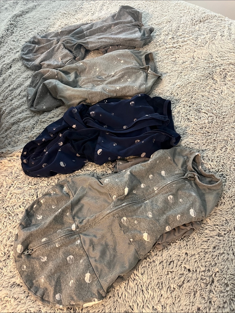 4 SNOO SIZE SMALL SLEEP SACKS
